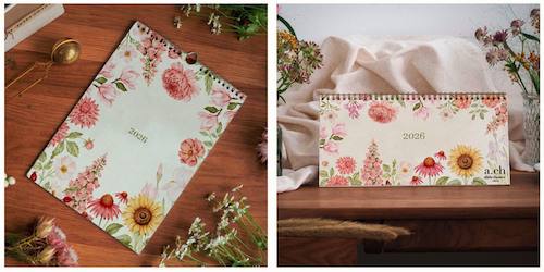 Botanický kalendář ve finální podobě